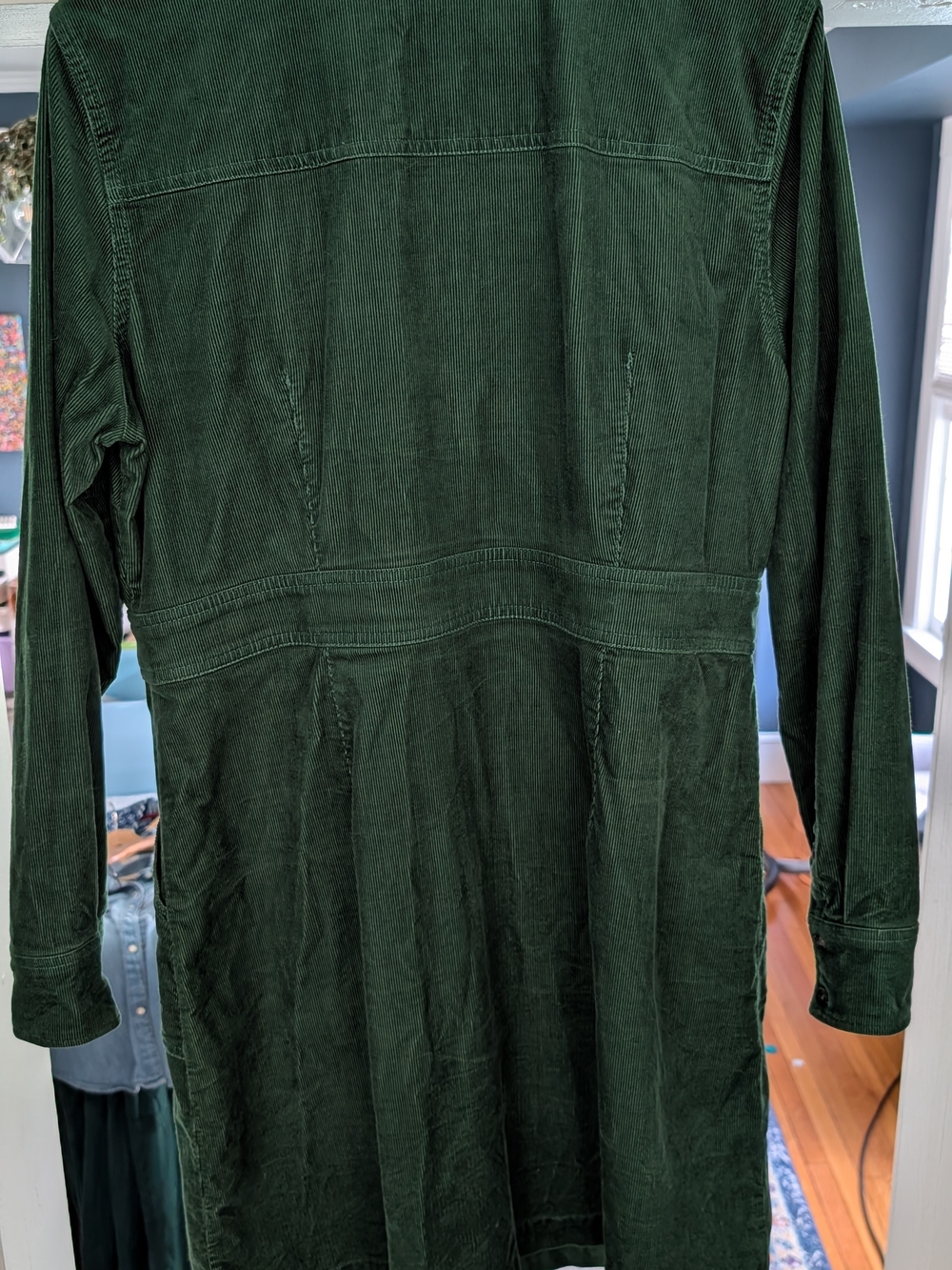 Boden Flora Cord Shirt Dress - Picture 7 of 8